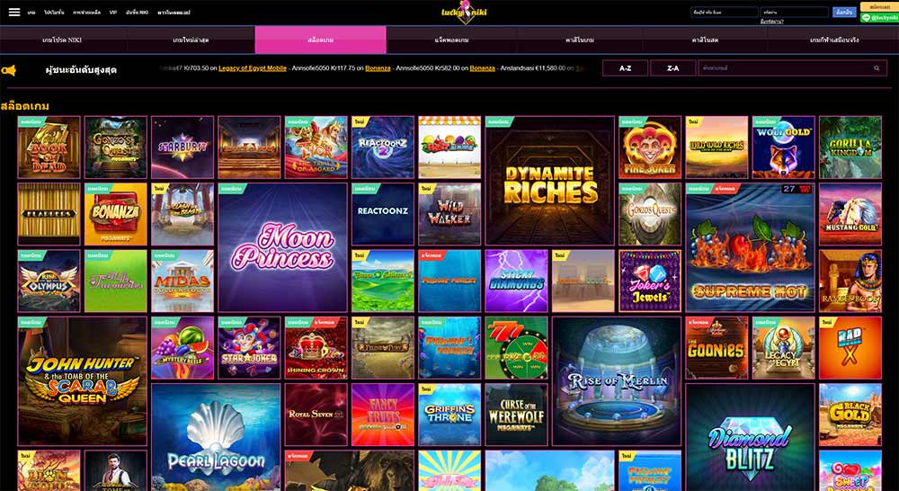 casino games