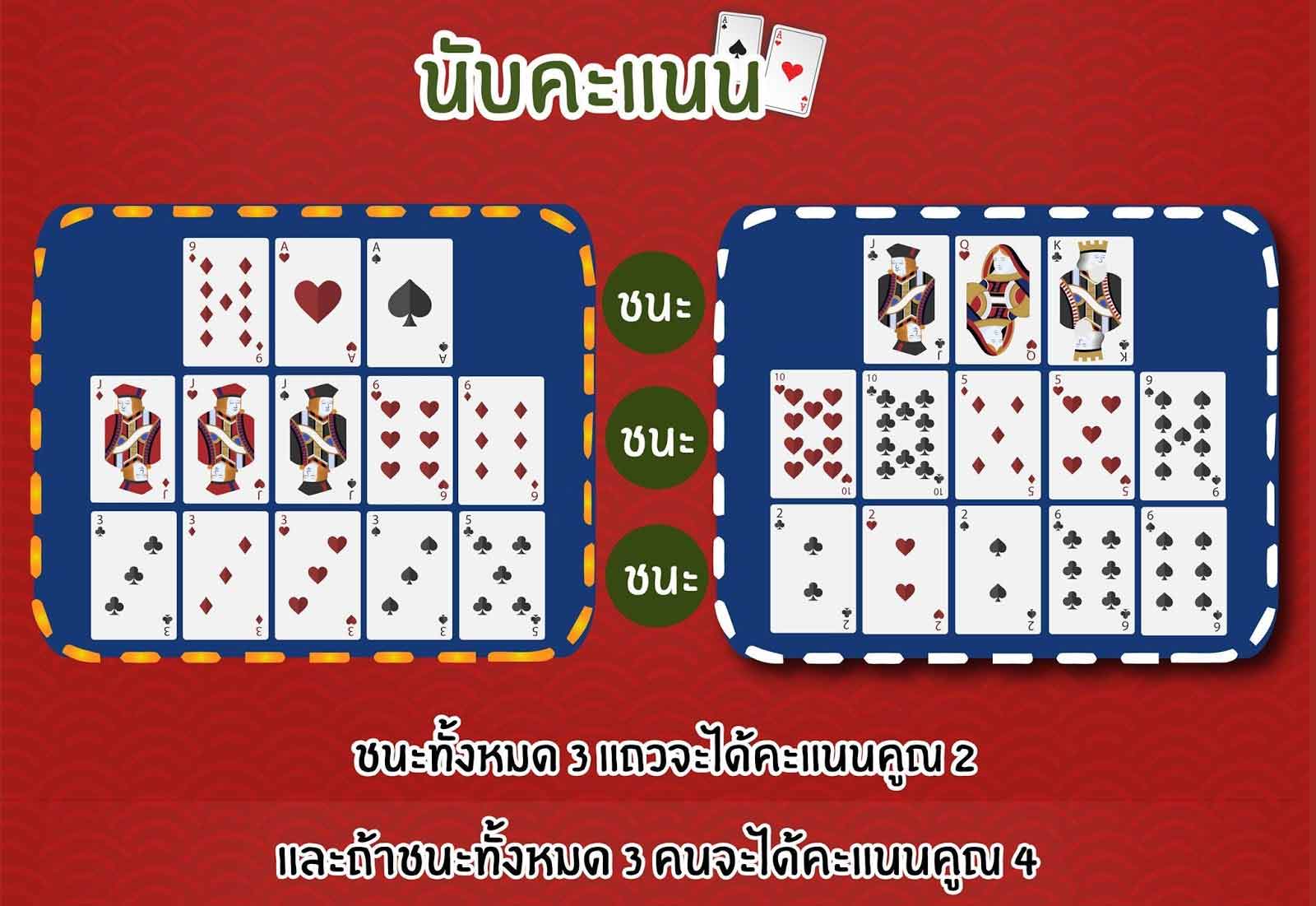 ไพ่สามกองออนไลน์